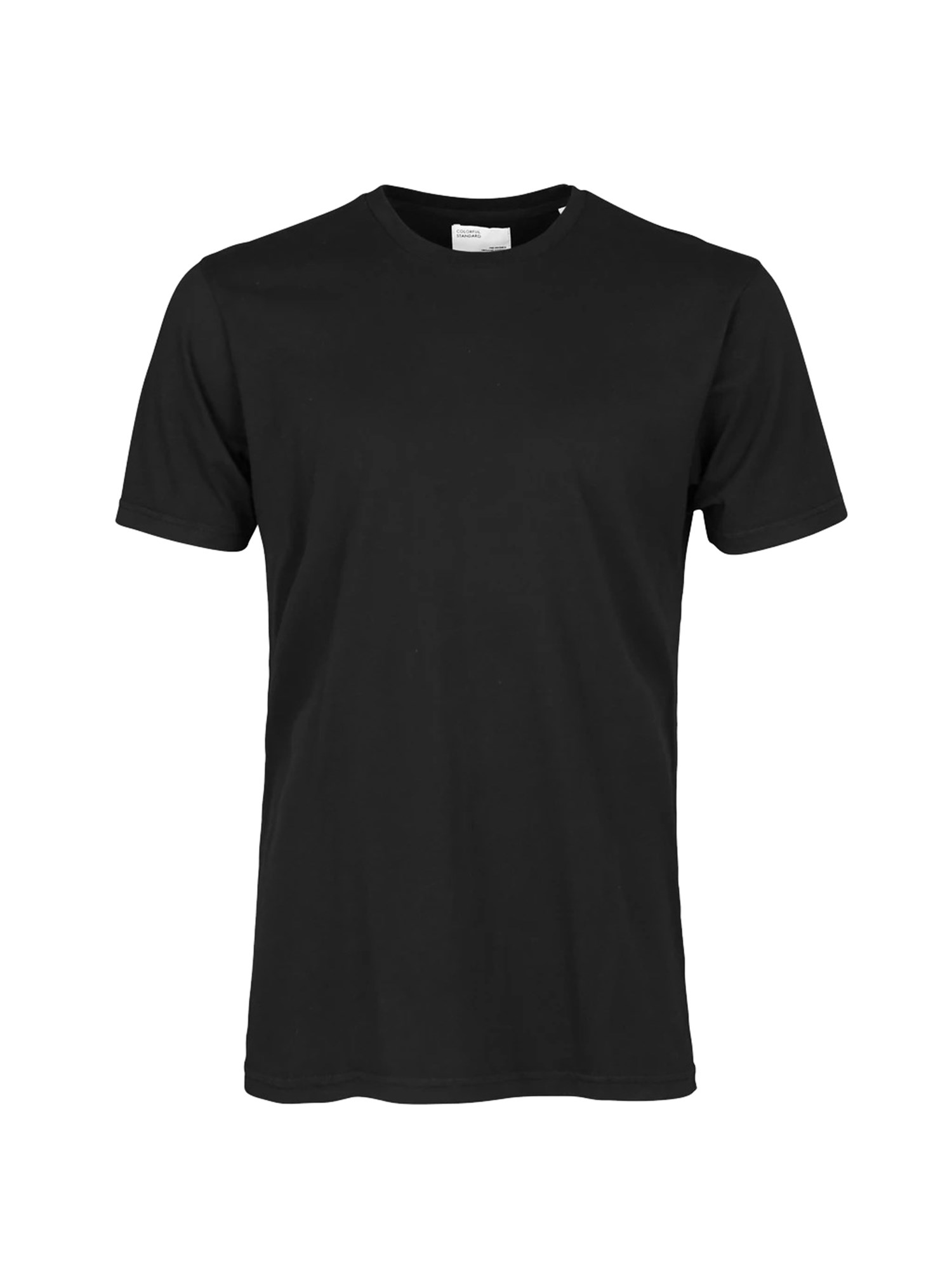 Colorful Standard CS1001 DEEP BLACK Nero Abbigliamento Uomo T-shirt Uomo