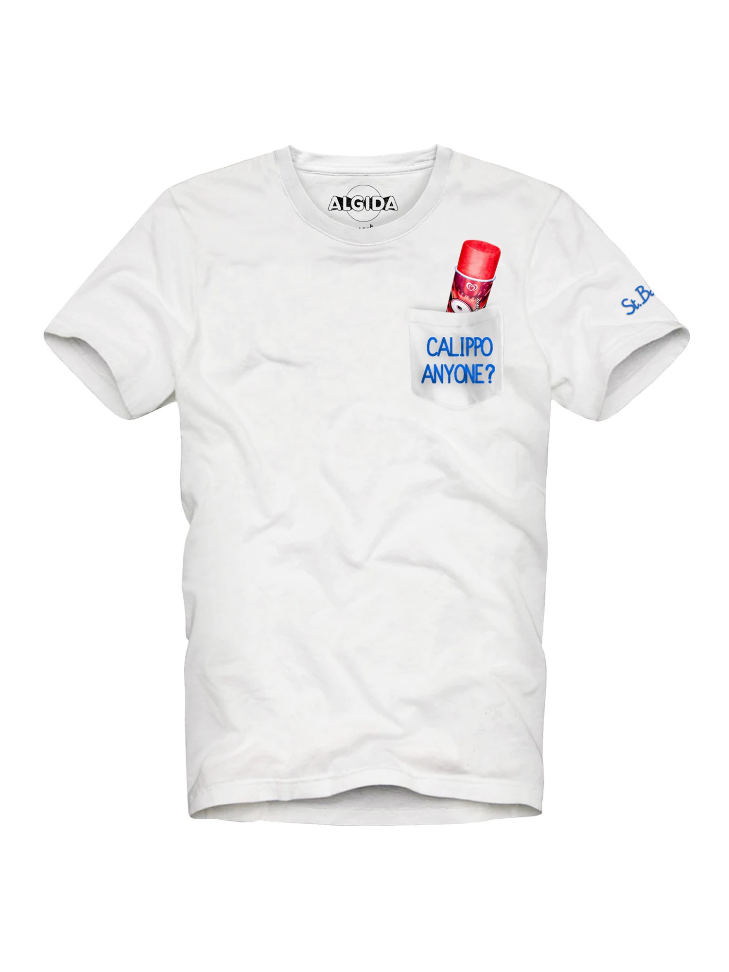 Mc2 Saint Barth AUS0001 02337B Bianco Abbigliamento Uomo T-shirt Uomo