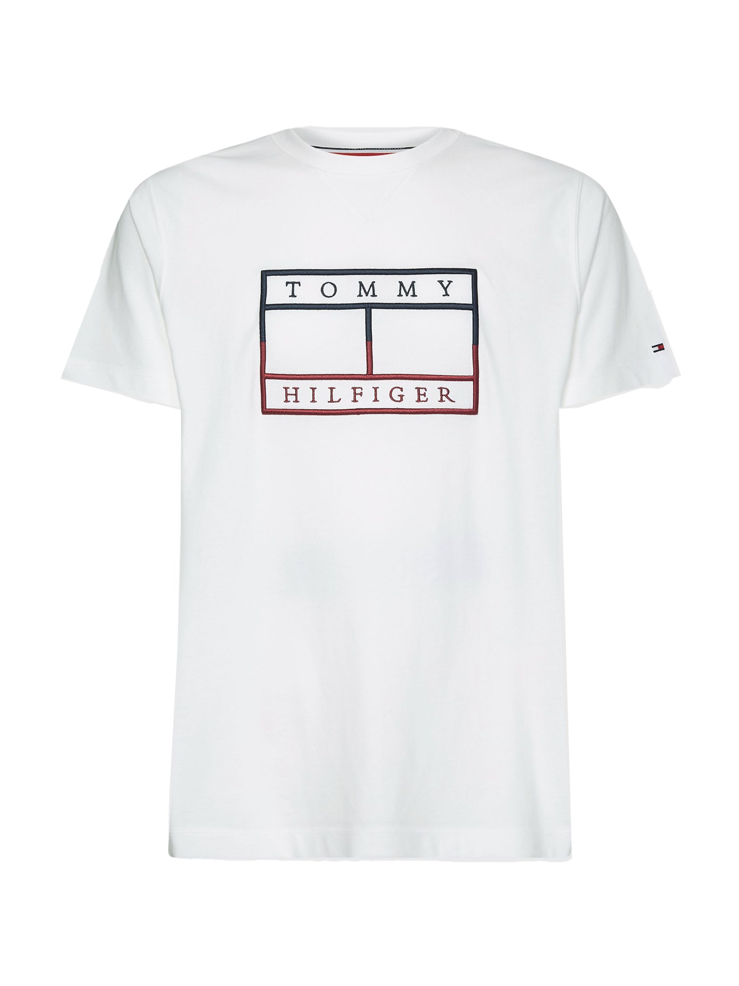 Tommy Hilfiger MW0MW25671YBR Bianco Abbigliamento Uomo T-shirt Uomo